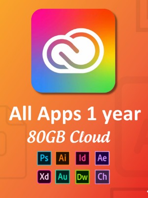 Tài khoản Adobe Creative Cloud Full Apps