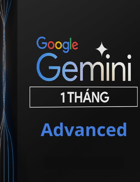 Gemini AI 1 tháng - cấp sẵn mail riêng, bảo hành full